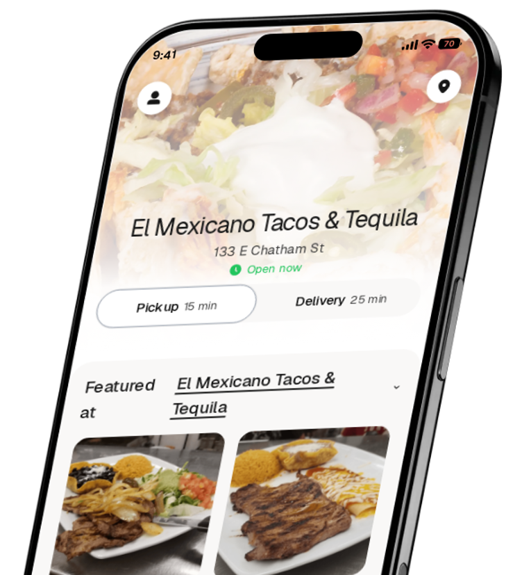 El Mexicano Tacos & Tequila app preview