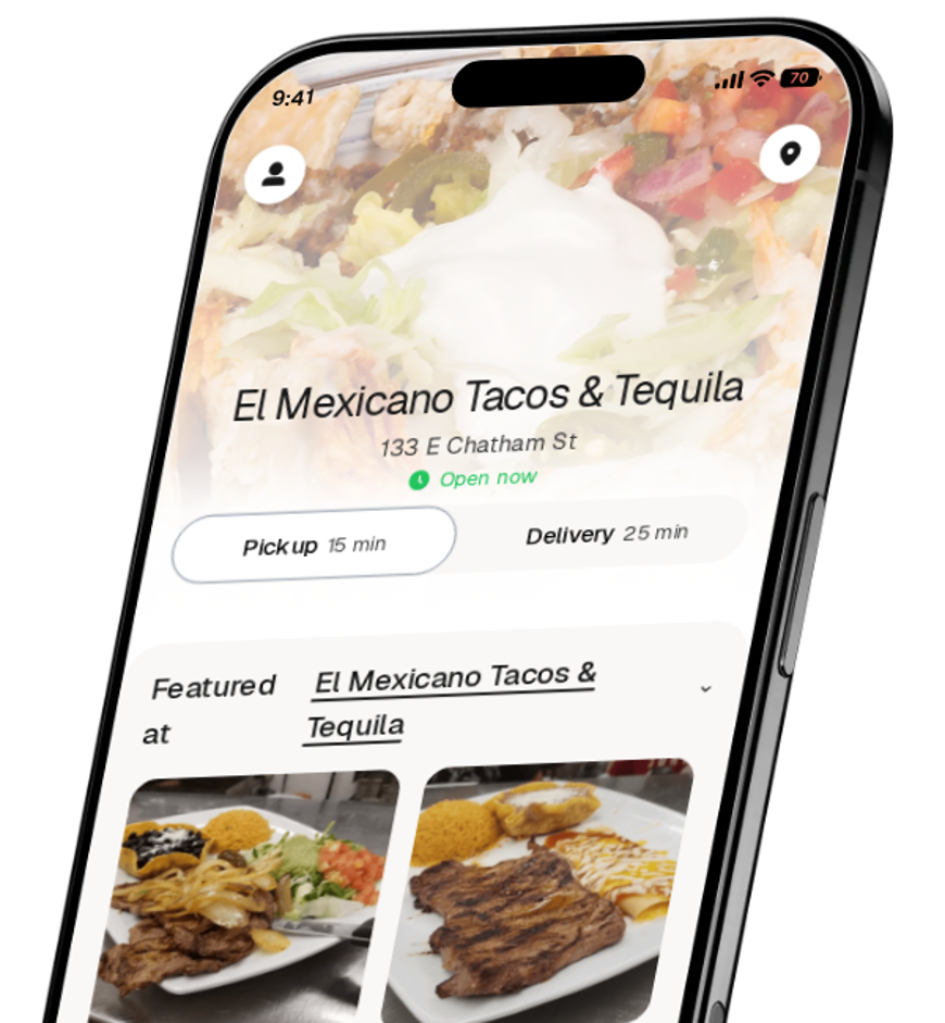 El Mexicano Tacos & Tequila app preview